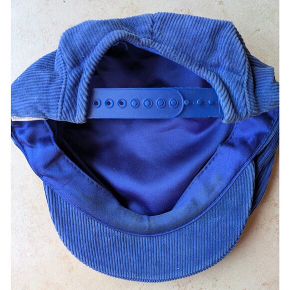 SKYDOME Toronto 90s corduroy NEWSBOY snapback Canada Blue Jays hat MLB vintage - Picture 5 of 6